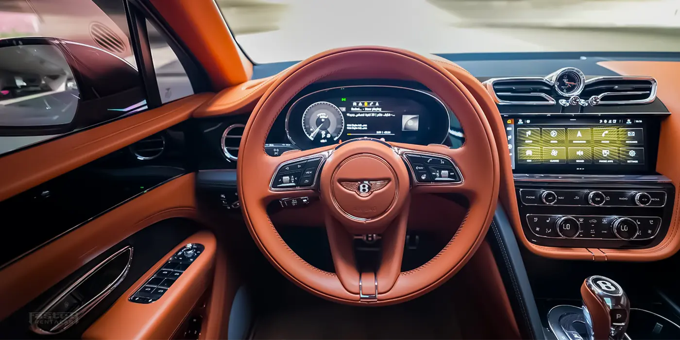 Bentley Bentayga inside 2